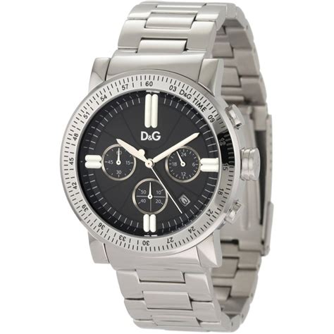 dolce and gabbana mens watches stainless steel